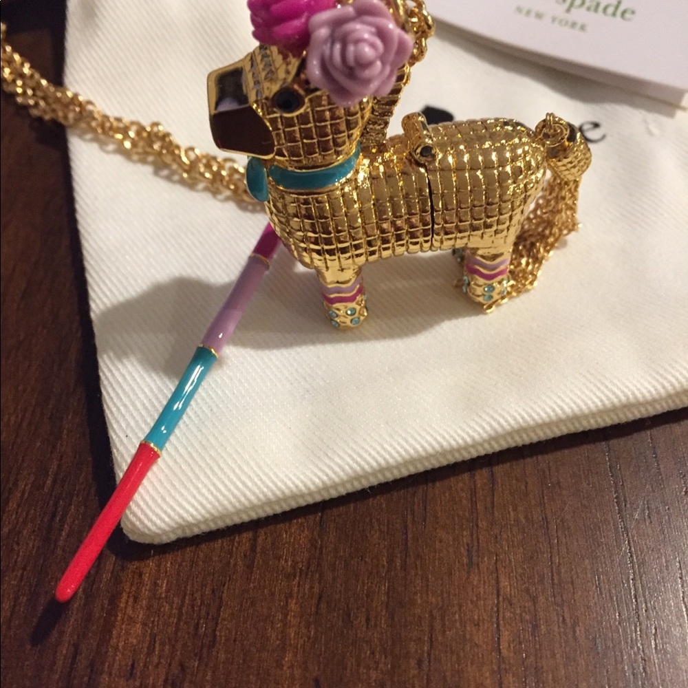 NWT kate spade Haute Stuff Piñata Necklace - Picture 2 of 3